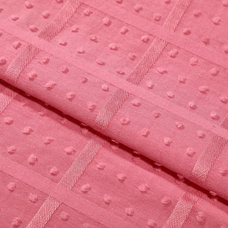 Cotton jacquard fabric